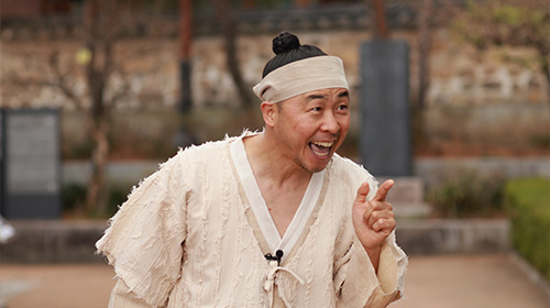 진주 논개제 속 진주사투리